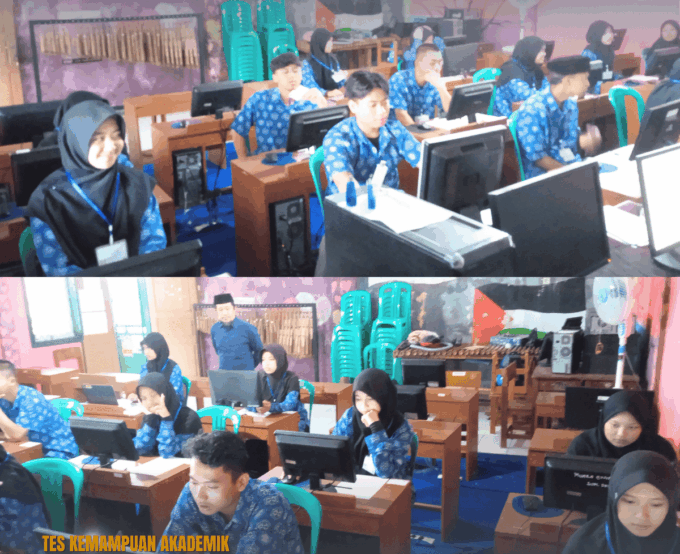 Pelaksanaa Tes Kemampuan Akademik (TKA) 2025 di MAS PERSATUAN ISLAM Kota Sukabumi